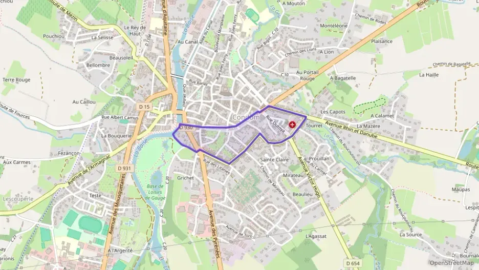 Appartement 100 m² quatre pièces à vendre à Condom