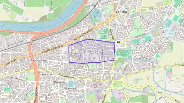 Appartement 83 m² quatre pièces à vendre à Le Pontet