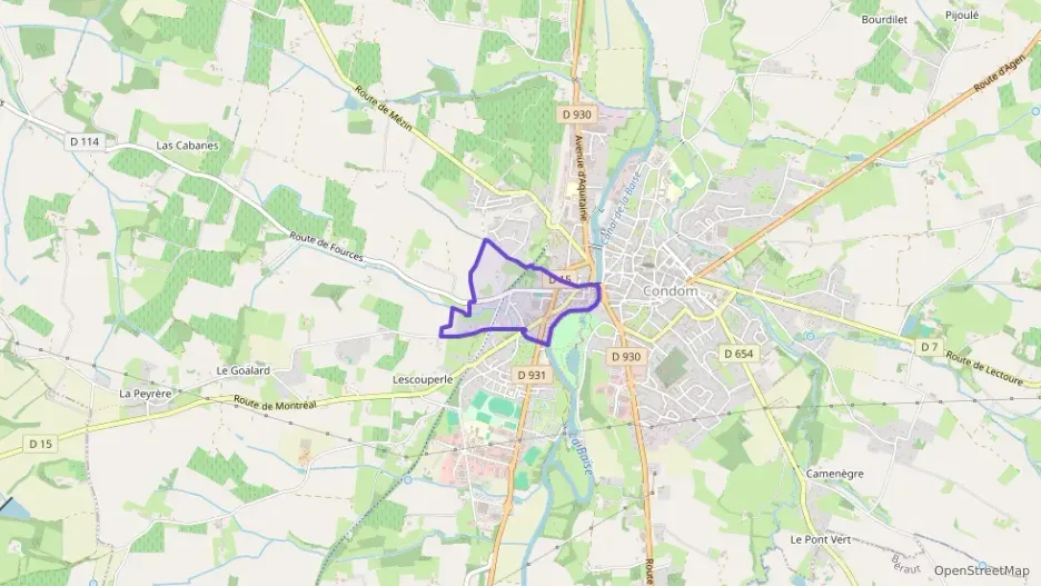 Appartement 67 m² quatre pièces à vendre à Condom