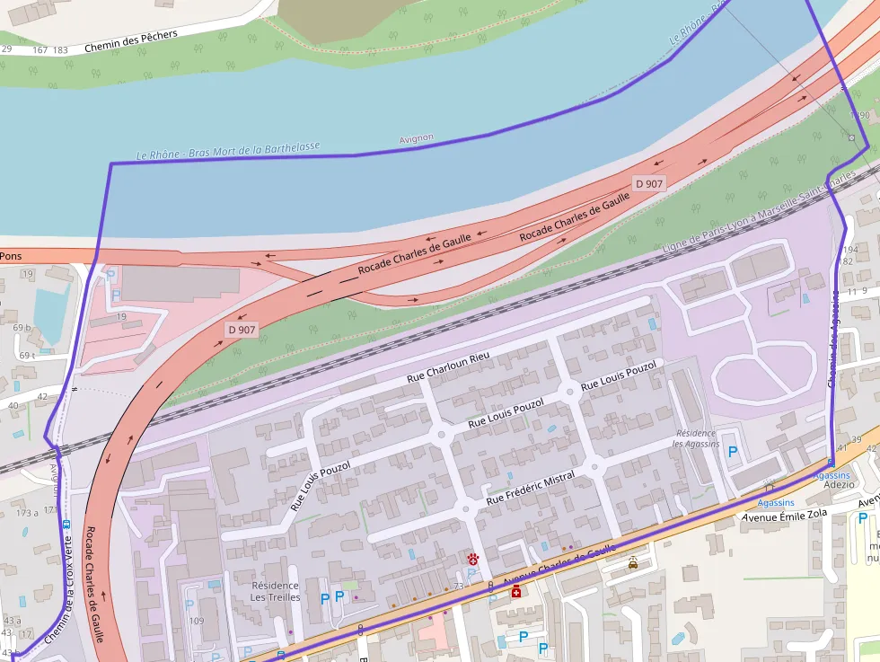 Appartement 62 m² trois pièces à vendre à Le Pontet