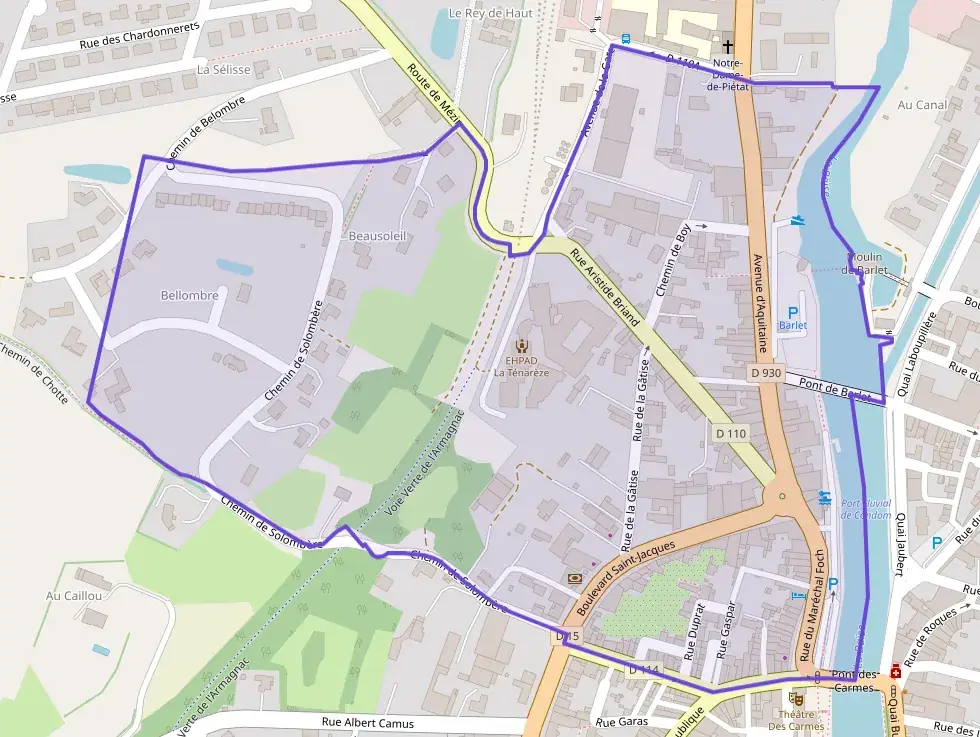 Appartement 73 m² trois pièces à vendre à Condom