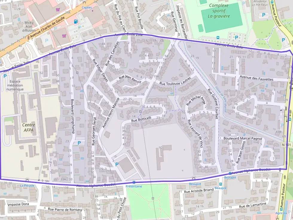 Appartement 72 m² trois pièces à vendre à Le Pontet