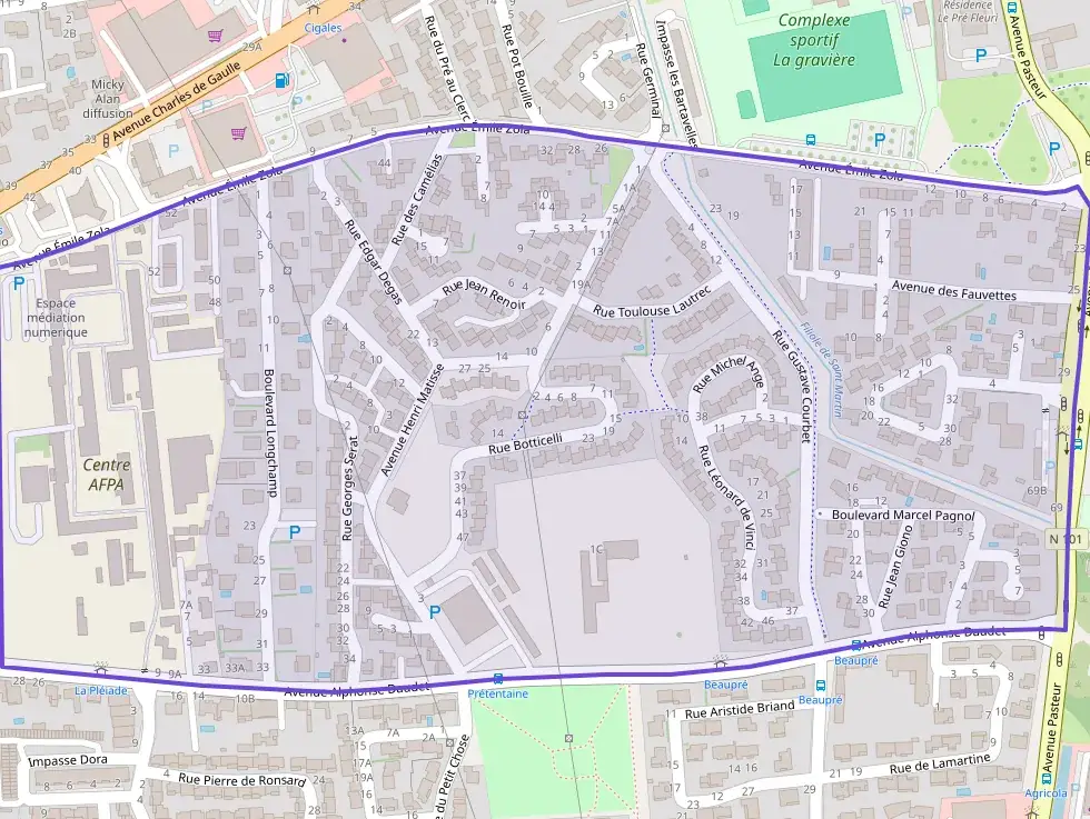 Appartement 74 m² quatre pièces à vendre à Le Pontet