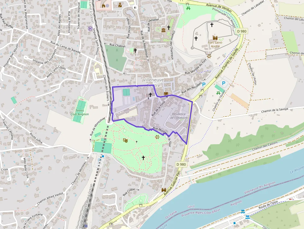 Appartement 46 m² deux pieces à vendre à Villeneuve-lès-Avignon