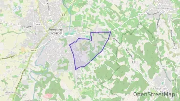 Appartement de deux pièces 45 m² à vendre  à Pernes-les-Fontaines