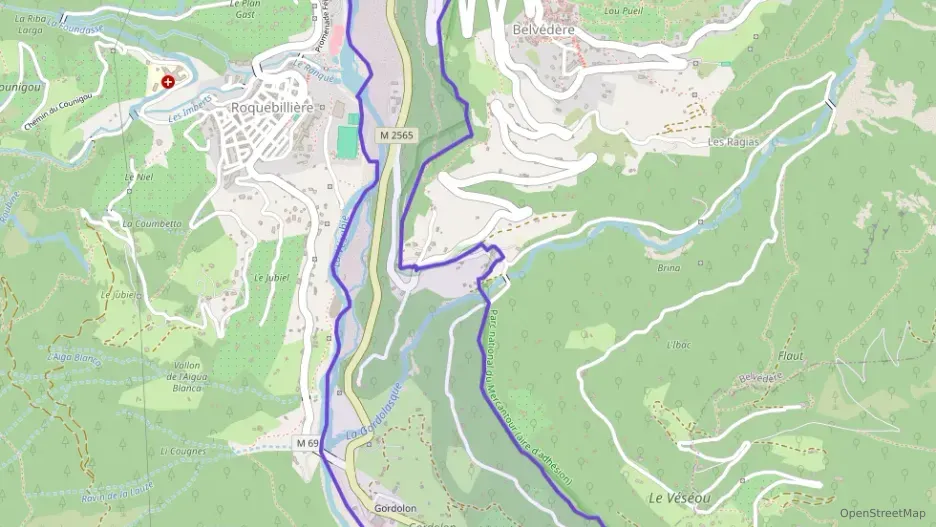 Appartement 60 m² trois pièces à vendre à Roquebillière