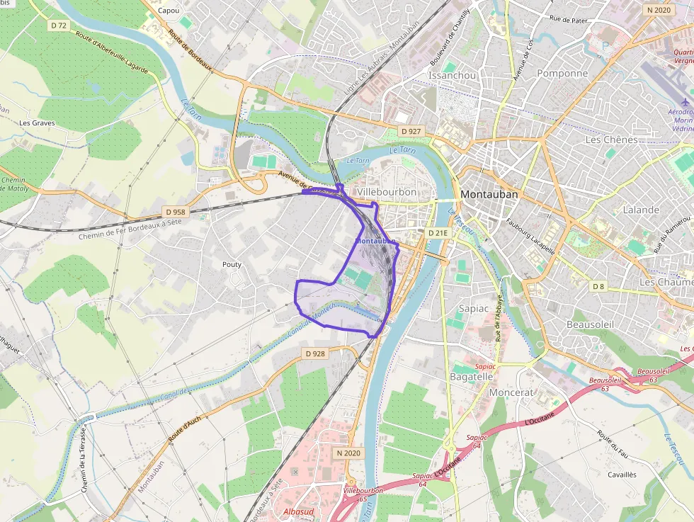 Appartement 93 m² quatre pièces à vendre à Montauban