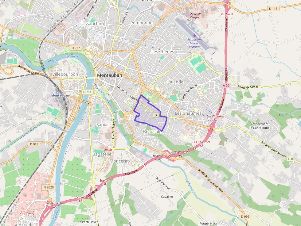 Appartement 52 m² trois pièces à vendre à Montauban