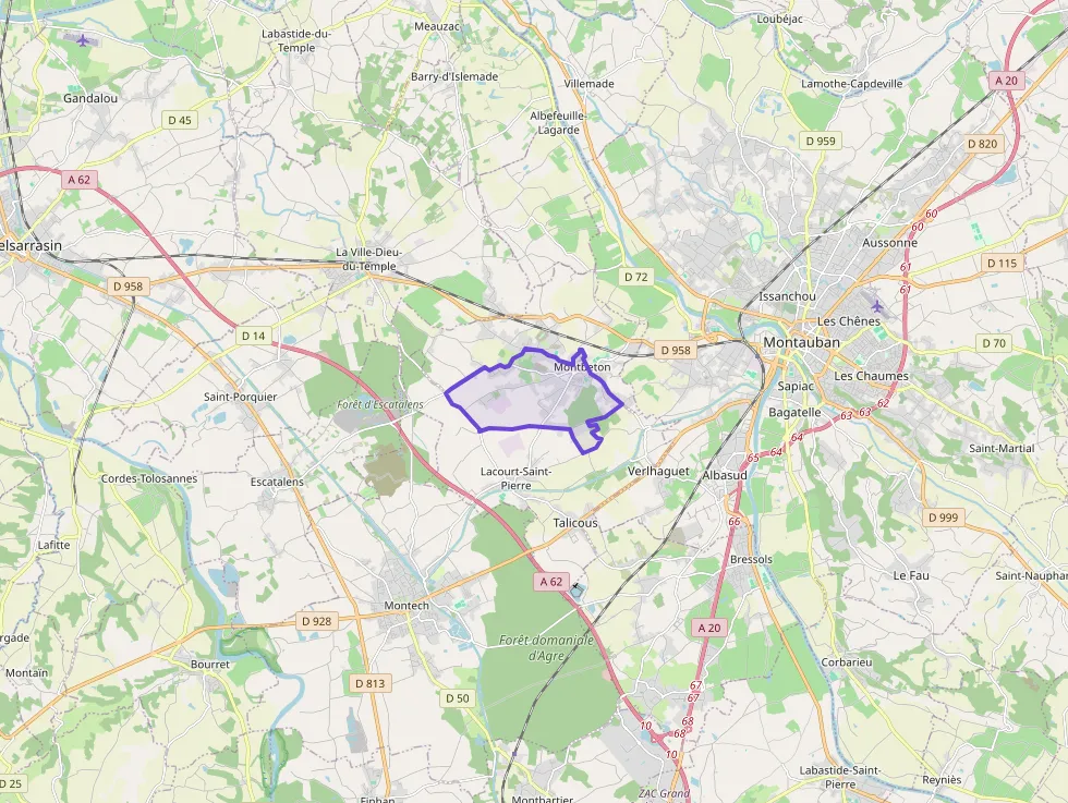 Appartement 45 m² deux pieces à vendre à Montbeton