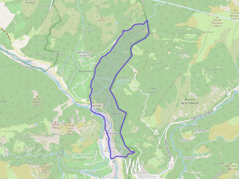 Appartement 60 m² quatre pièces à vendre à Roquebillière