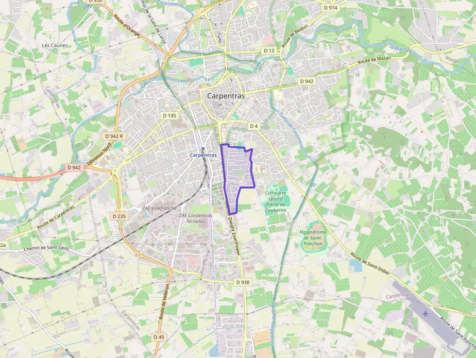 Appartement 83 m² quatre pièces à vendre à Carpentras