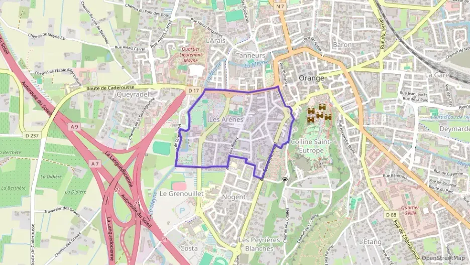 Appartement 67 m² trois pièces à vendre à Orange