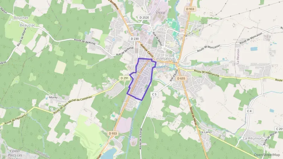 Appartement 45 m² deux pieces à vendre à Casteljaloux