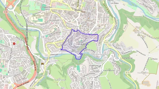 Appartement 65 m² deux pieces à vendre à Rodez