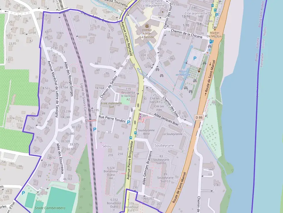 Appartement 71 m² quatre pièces à vendre à Bourg-Saint-Andéol