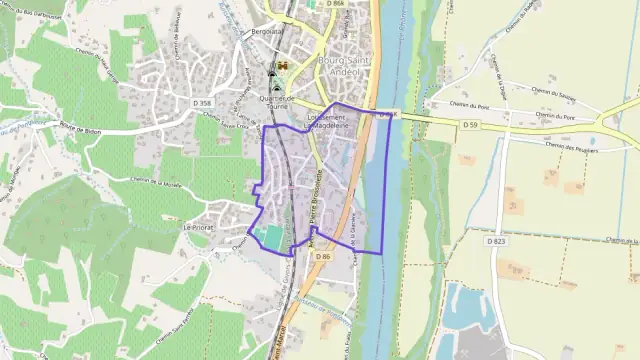 Appartement 71 m² quatre pièces à vendre à Bourg-Saint-Andéol