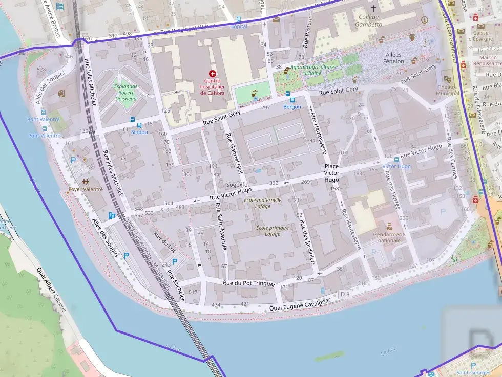 Appartement 38 m² une piece à vendre à Cahors