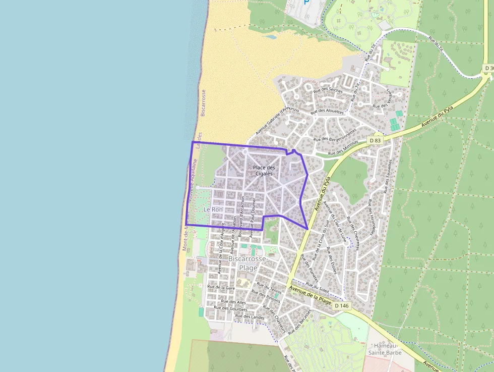 Appartement 38 m² trois pièces à vendre à Biscarrosse