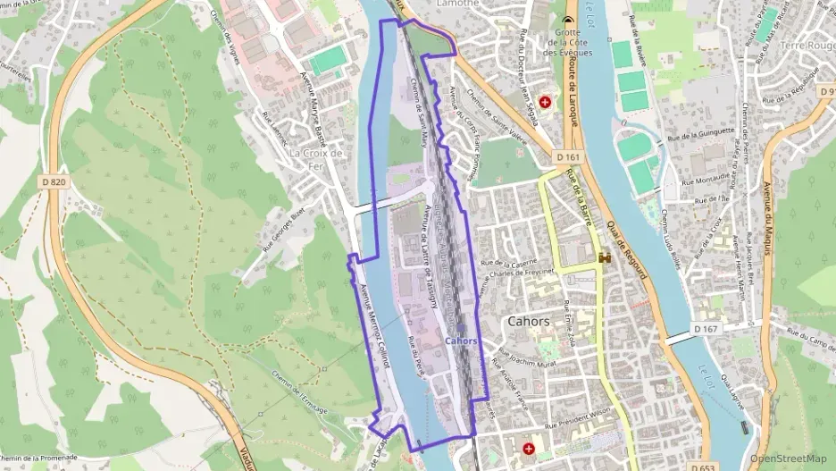 Appartement 80 m² cinq pièces à vendre à Cahors