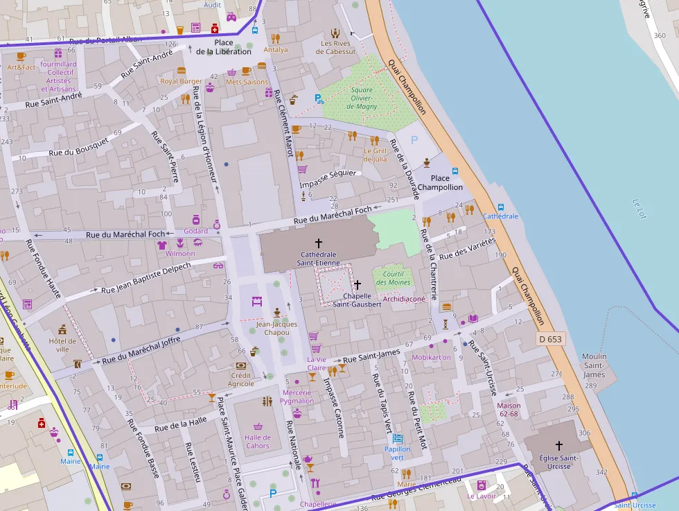 Appartement 70 m² trois pièces à vendre à Cahors