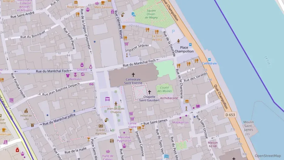 Appartement 70 m² trois pièces à vendre à Cahors