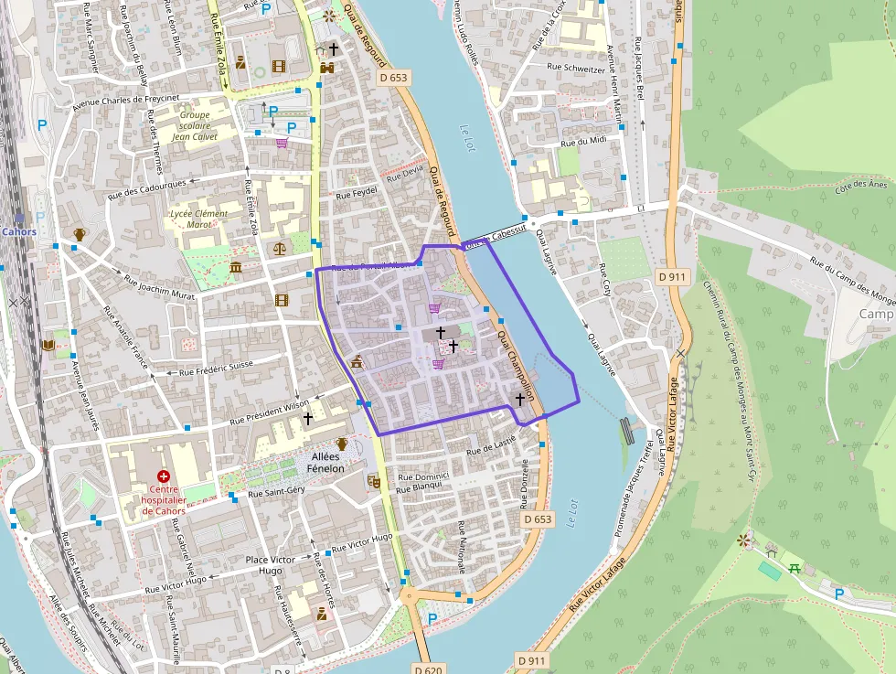 Appartement 70 m² trois pièces à vendre à Cahors