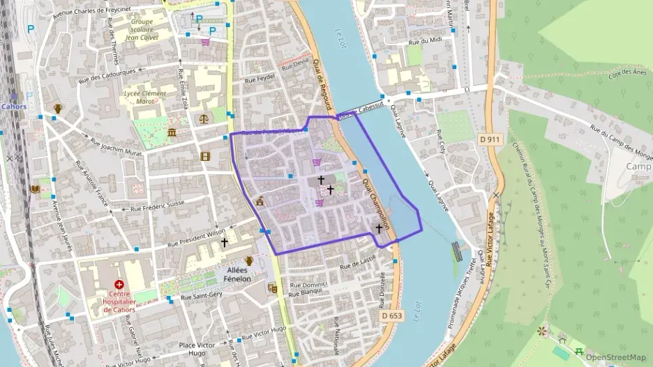 Appartement 70 m² trois pièces à vendre à Cahors