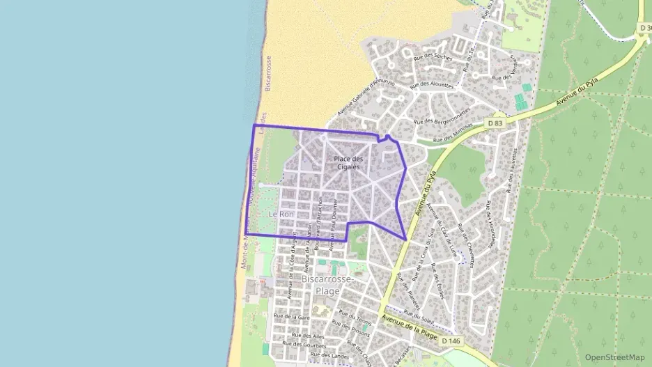 Appartement 35 m² deux pieces à vendre à Biscarrosse