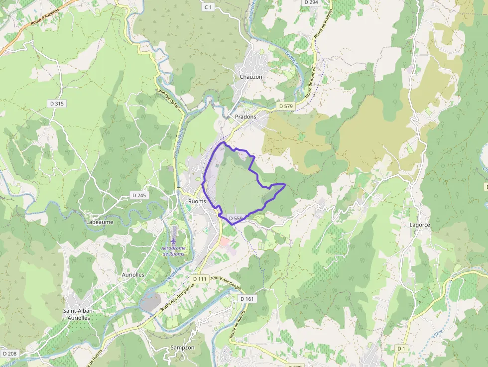 Appartement 65 m² trois pièces à vendre à Ruoms