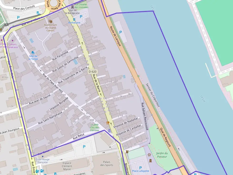 Appartement 61 m² trois pièces à vendre à Cahors