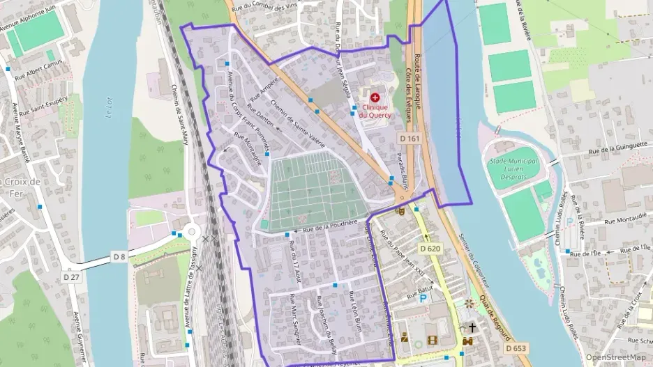 Appartement 68 m² quatre pièces à vendre à Cahors