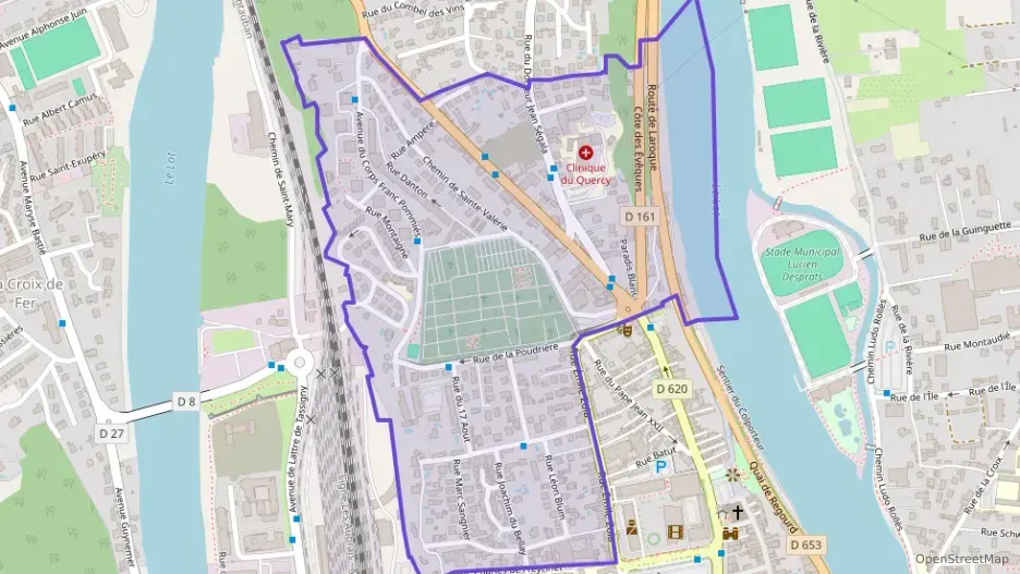 Appartement 70 m² deux pieces à vendre à Cahors