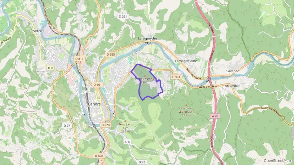 Appartement 54 m² trois pièces à vendre à Cahors