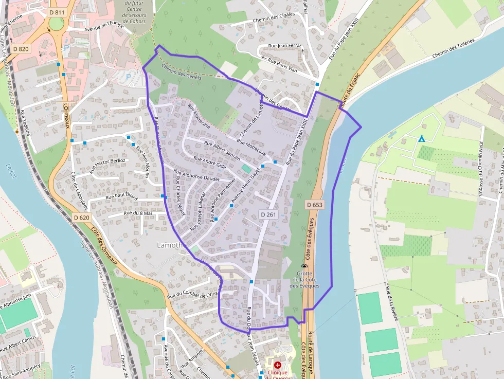 Appartement 109 m² quatre pièces à vendre à Cahors