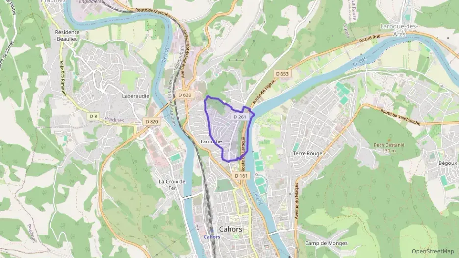 Appartement 109 m² quatre pièces à vendre à Cahors