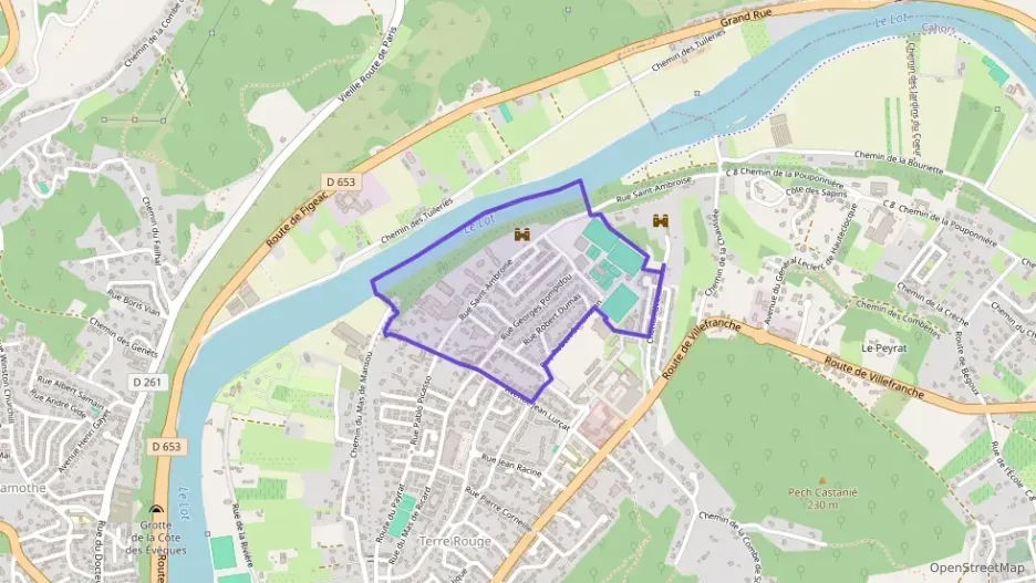 Appartement 42 m² deux pieces à vendre à Cahors