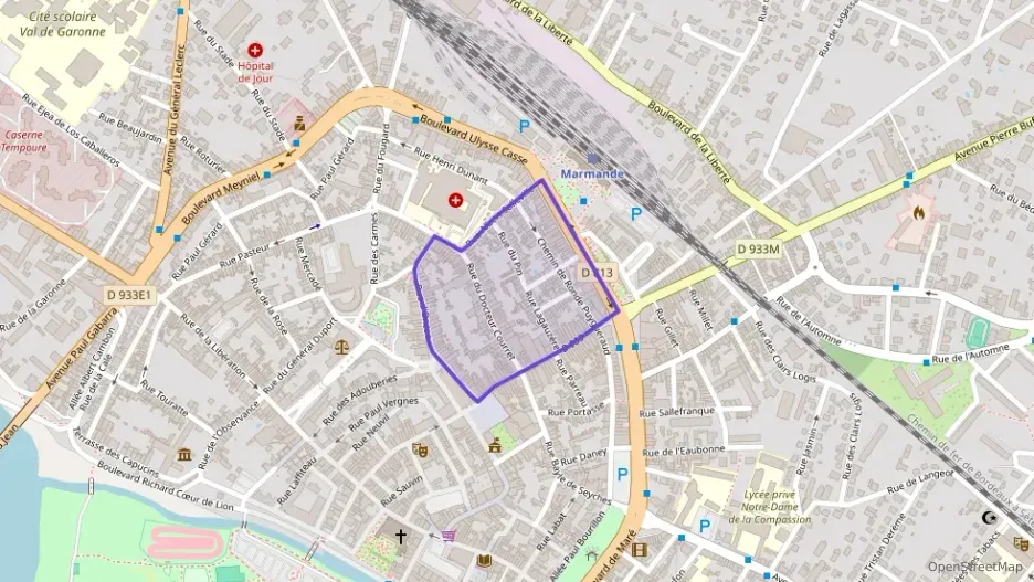 Appartement 44 m² deux pieces à vendre à Marmande