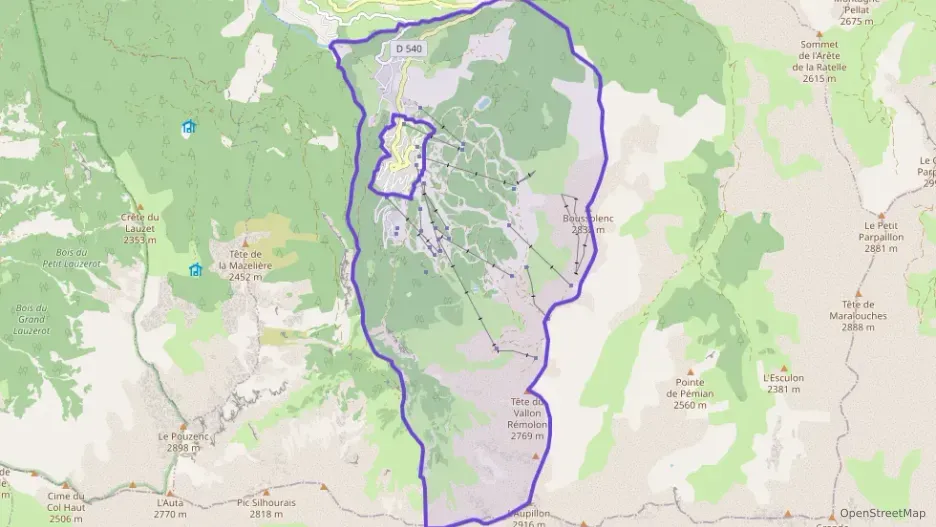 Appartement 33 m² deux pieces à vendre à Les Orres