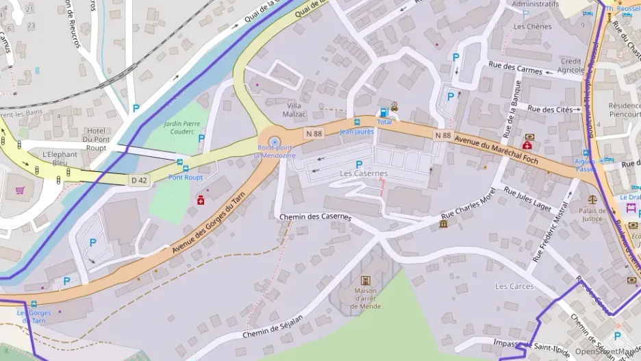 Appartement 55 m² trois pièces à vendre à Mende Appartement 55 m² trois pièces à vendre à Mende