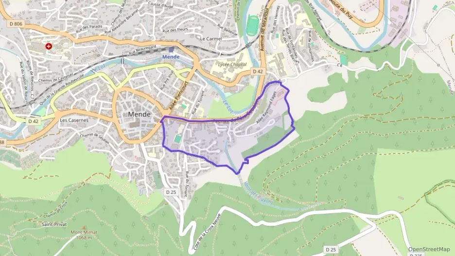 Appartement 90 m² cinq pièces à vendre à Mende Appartement 90 m² cinq pièces à vendre à Mende