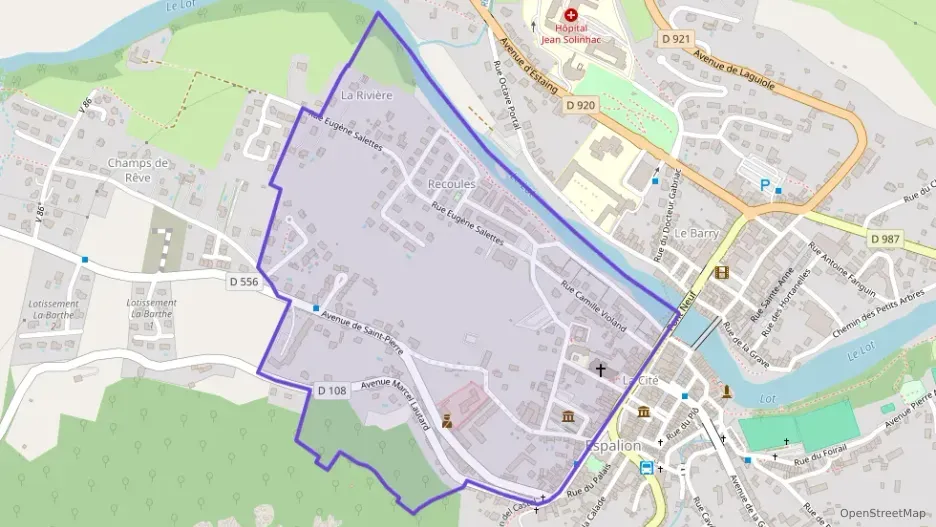 Appartement 68 m² trois pièces à vendre à Espalion