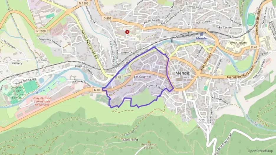 Appartement 75 m² quatre pièces à vendre à Mende