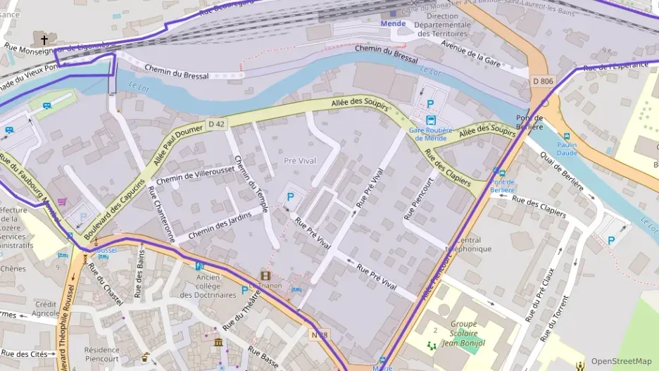 Appartement 46 m² deux pieces à vendre à Mende Appartement 46 m² deux pieces à vendre à Mende