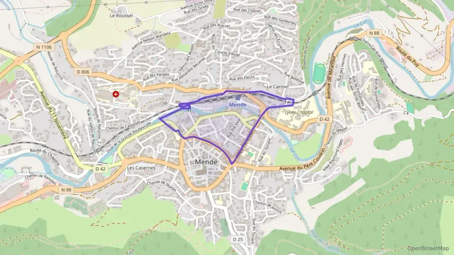 Appartement 46 m² deux pieces à vendre à Mende Appartement 46 m² deux pieces à vendre à Mende