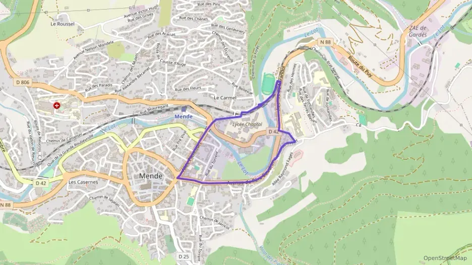 Appartement 85 m² trois pièces à vendre à Mende Appartement 85 m² trois pièces à vendre à Mende