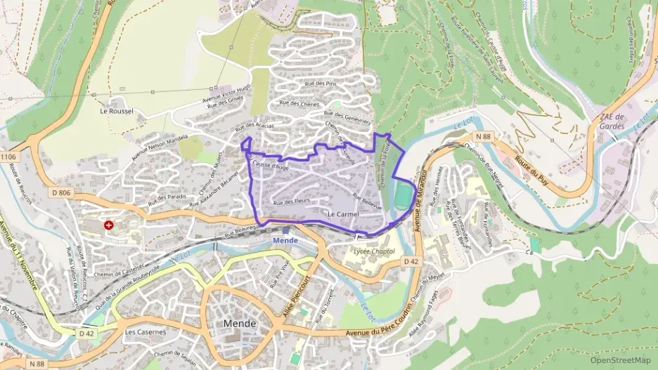 Appartement 55 m² trois pièces à vendre à Mende