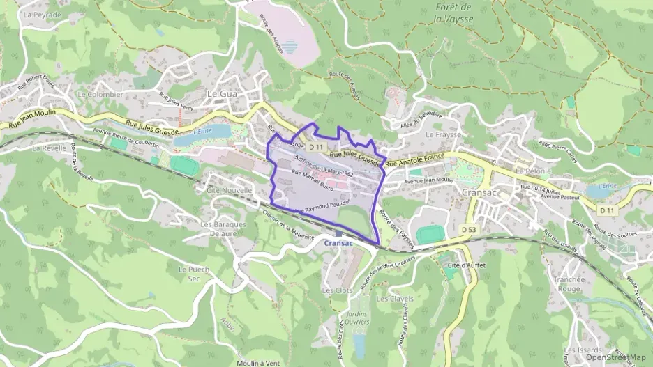 Appartement 70 m² trois pièces à vendre à Cransac