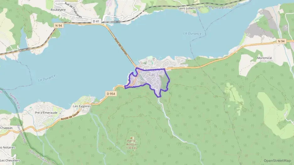Appartement 57 m² trois pièces à vendre à Savines-le-Lac Appartement 57 m² trois pièces à vendre à Savines-le-Lac