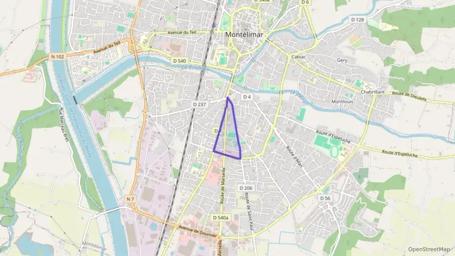 Appartement 65 m² deux pieces à vendre à Montélimar