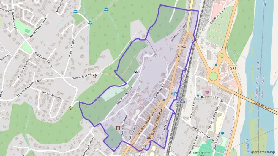 Appartement 90 m² quatre pièces à vendre à Le Teil Appartement 90 m² quatre pièces à vendre à Le Teil